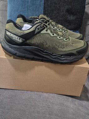 Merrell Nova 4 WP Men’s Size 11 Drab Waterproof Hiking Shoes NIB